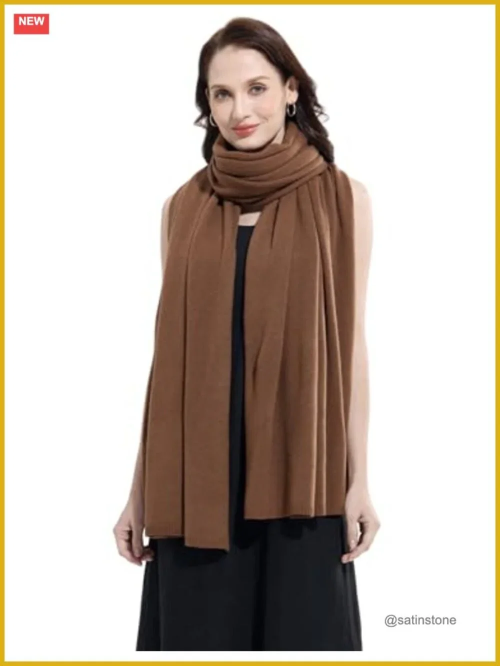 Luxury Cashmere Blend Wrap Scarf Stole Women Travel Extra Large 87